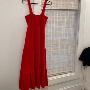 Loft red dress